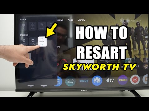 Skyworth TV : How to Restart - 2 Ways