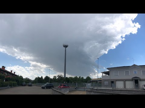 Supercella nel cremasco 24/06/2022