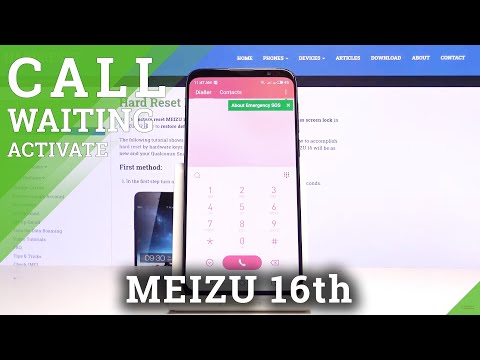 How to Activate Call Waiting Feature in MEIZU 16TH – Calls Settings