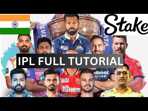 Full IPL 2024 Stake.com tutorial