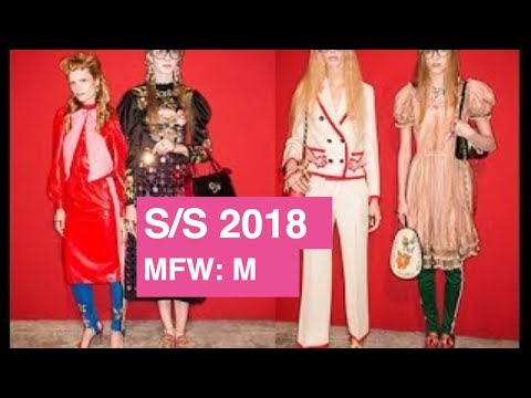 Gucci Spring / Summer 2017 Women's Runway Show | Global Fashion News