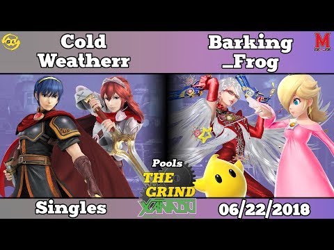 The Grind 32 SL|ColdWeatherr (Marth, Lucina) vs UMD|Barking_Frog (Bayonetta, Rosalina) Pool B2
