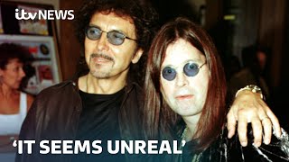 &#39;It&#39;s a shock for us&#39;: Tony Iommi shares memories of Black Sabbath bandmate Ozzy Osbourne | ITV News