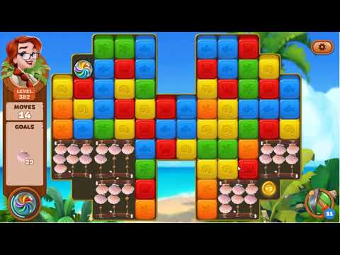 Lost Island Blast Adventure Level 382 - No Boosters