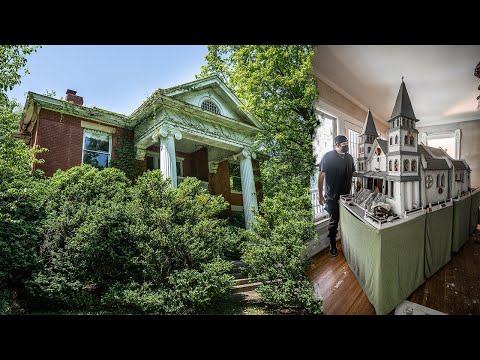ABANDONED $5,000,000 Tennessee Mansion with Everything Left Behind | Massive Doll House inside
