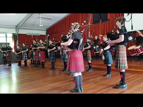 The Gordon Duncan Set - The National Youth Pipe Band of New Zealand 2021