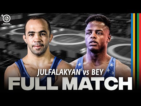 Единоборства Arsen JULFALAKYAN (ARG) vs. Bey KAMAL AMEER (USA) | 2024 Pan-Am OG Qualifier | 1/4 Final | GR77Kg