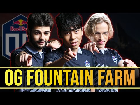 Ana, Topson & Ceb PARTY - Fountain Farming in RANK Game DOTA 2