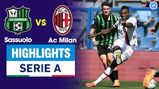Highlights Sassuolo vs Ac Milan | Leao solo ghi tuyệt phẩm - màn rượt đuổi 6 bàn kịch tính