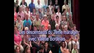 preview picture of video 'Cousinade Gabard Jean Célestin 13.7.2013 à Saint Amand sur sèvre 79 pds'