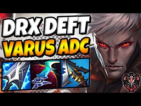 Deft Varus vs Jinx [ ADC ] Lol Korea Grandmaster Patch 12.5 ✅