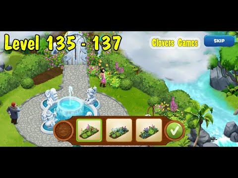 Lost Island Blast Adventure Level 135 - 137