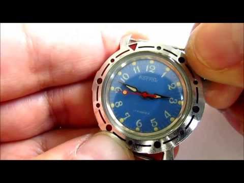 how to set an Boctok Vostok mechanical winding watch