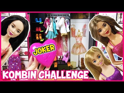 Barbie Kombin Challenge Kağıttan Ne Çıkarsa Joker Çıktı Dila Kent Video