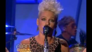 P!nk   Blow Me One Last Kiss Live on The Ellen DeGeneres Show 2012