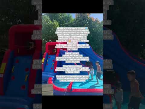 alquiler de parque acuático en puerto Barrios Izabal Guatemala