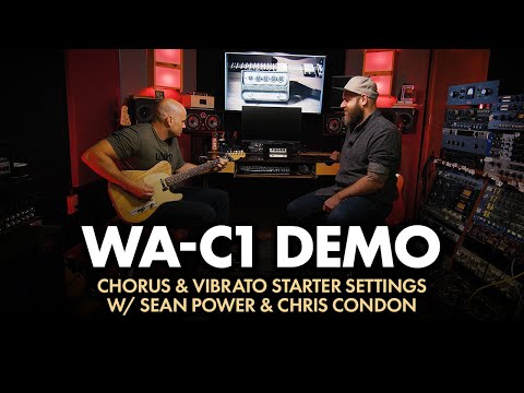 WA-C1 Chorus- und Vibrato-Pedal-Demo | Testbericht & Grundeinstellungen