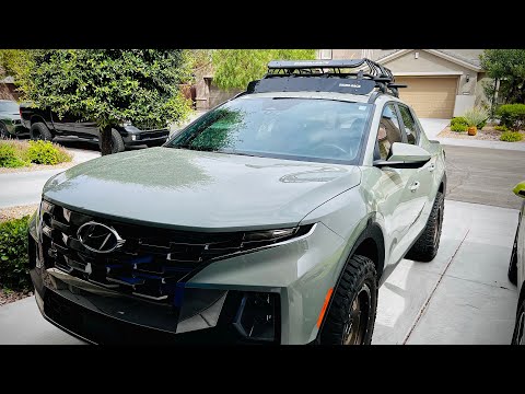 Rhino-Rack Wind Screen Install 2022 Hyundai Santa Cruz