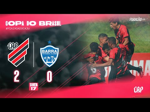PIAZADA CLASSIFICADA! Athletico Paranaense 2x0 Barra (SC) | Copa do Brasil Sub-17
