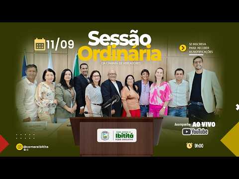 Sessão Ordinária 11 / 09 de 2026