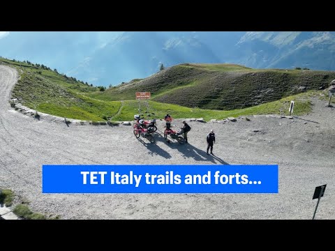 Italian TET Colle dell' Assietta, Colle Sommeiler...3 Honda crf 300l...4K
