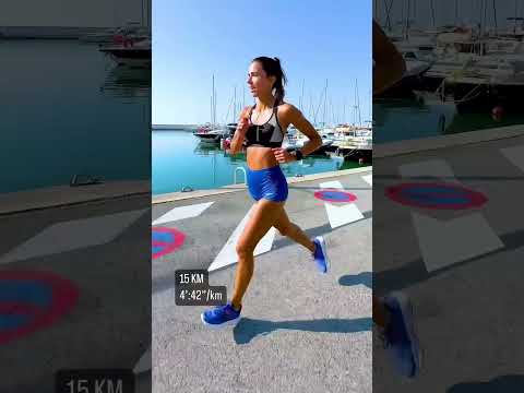 20 KM LONG RUN ❤️ in 1h:35’:47” - pace of 4’:47”/km 💪 #running #cardio #runningtips