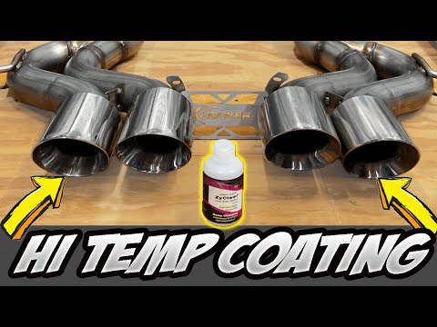 The Best High Temp Coating You Can BUY | Exhaust | Manifold | Headers | ZyCoat