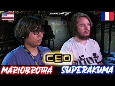 Super Akouma (Akuma) vs Mario Brotha (Armor King) CEO 2023 - Tekken 7