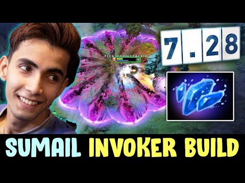 Sumail 7.28 MID INVOKER Aghanim's Shard — EPIC COMBO game