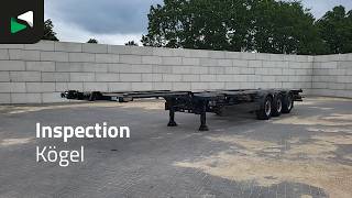 بيع العربات نصف المقطورة شاحنة نقل الحاويات Kögel S24-2 1 3 axles Lift Axle APK 03/27 - صورة 4 | Autoline QA العربات نصف المقطورة شاحنة نقل الحاويات Kögel S24-2 1 3 axles Lift Axle APK 03/27 | صورة 4 - Autoline