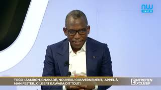 Togo : Aamron , Gnakade , nouveau gouvernement , appel à manifester…Gilbert Bawara dit tout !