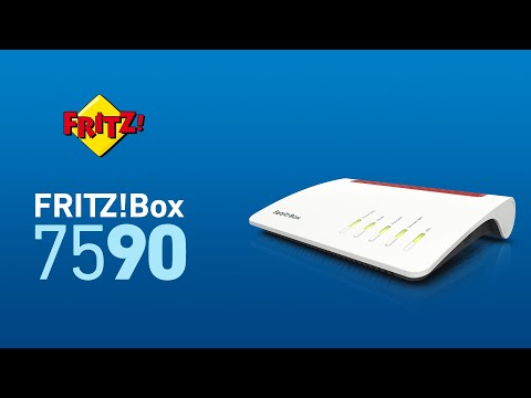 FRITZ!Box 7590 VDSL/ADSL Gigabit WLAN Router video preview