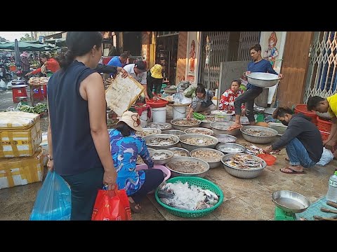 Olympich Market - A Walk Around In Phnom Penh Market - Amazing Food View