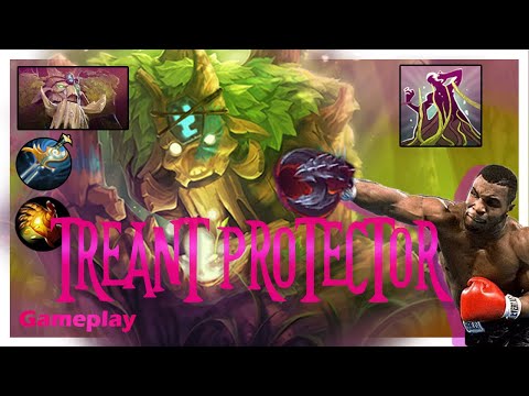 TREANT PROTECTOR BOXING CLASS, TREANT PROTECTOR CARRY?!!, OMEGA NASTY. (Treant protector gameplay)