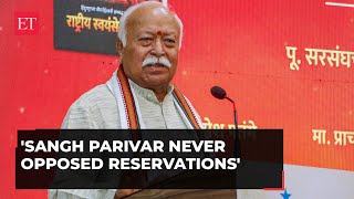 RSS supports all reservations as per the Constitution since the beginning: Mohan Bhagwat