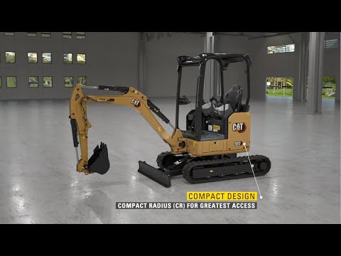 Cat® 301.7 CR and 302 CR Mini Excavators – Features and Benefits (Japan)
