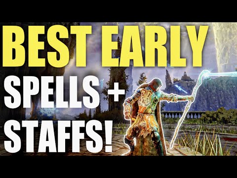 Elden Ring BEST SPELLS to get early! Best staffs, sorceries, and merchants