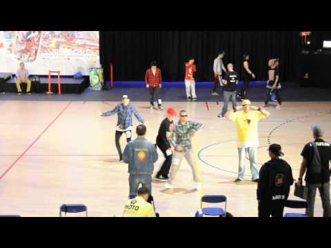 Sergey Gorbovskiy 7th place at European Championship 2013 in Amsterdam / Electric-boogie solo