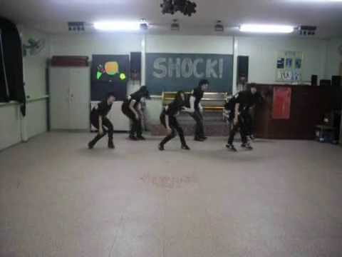 B2ST/Beast - Shock dance steps by the B.Girls