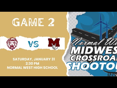Game 2 of the Midwest Crossroads Shootout - Peoria High vs. Moline