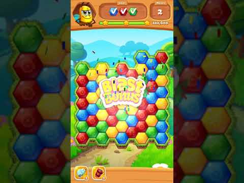 Bee Brilliant Blast Level 59 3 stars