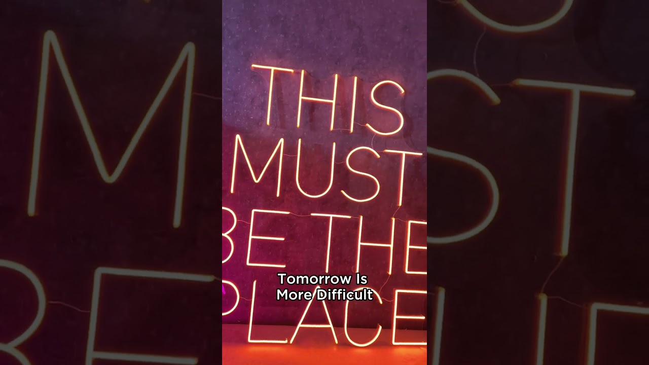 This Must Be The Place Neon Sign | Custom Neon Sign - Zanvis Neon | 4K
