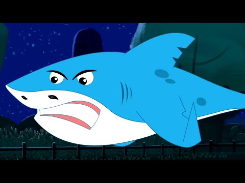 Scary Flying Shark + Halloween Songs and Spooky Rhymes by Babies