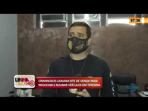Criminosos usavam site de venda para negociar e roubar veiÌculos em Teresina (29 05 20)