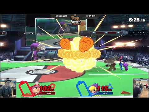 Battery Basement: Lights Out - SSB100 (Olimar, King K. Rool) Vs. Dusty (Toon Link) - Top 32 WR2