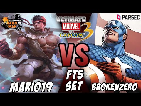 UMVC3 Parsec FT5 Set - Mario19 VS BrokenZero