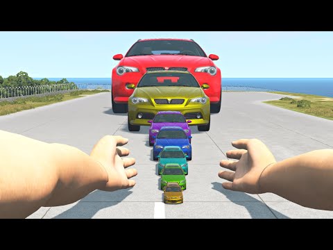 Small to Giant Cars Vs Big Clap– BeamNG.Drive