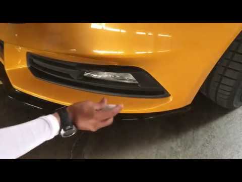 Lamin-x Installation of fog light covers on 2015- Ford Focus ST