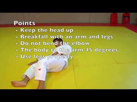 How to do Judo breakfalls - Judo basics