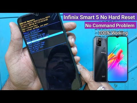 Infinix Smart 5 Hard Reset No Command | Hard Reset Not Working | Factory Reset